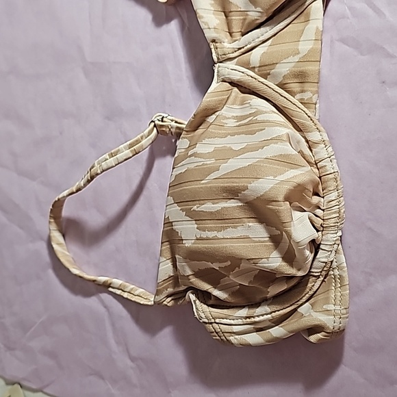 Wild Fable Ribbed Underwire Bikini Top XXS Padded Cups Adj. Straps EUC - Picture 5 of 14